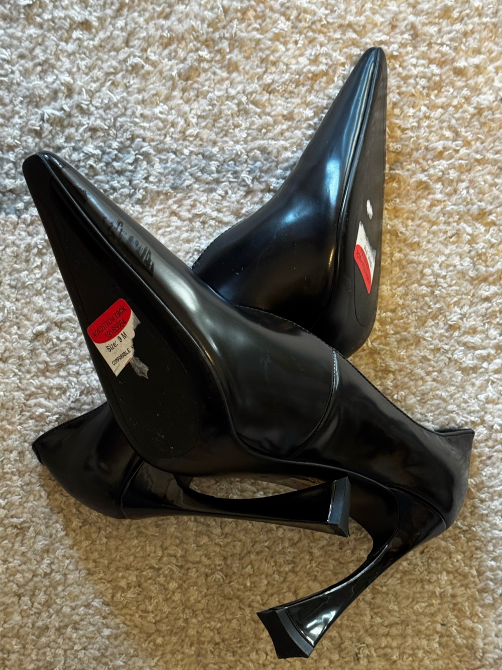 NEW Jeffrey Campbell Hints H2 Pumps in Black - Picture 8 of 9